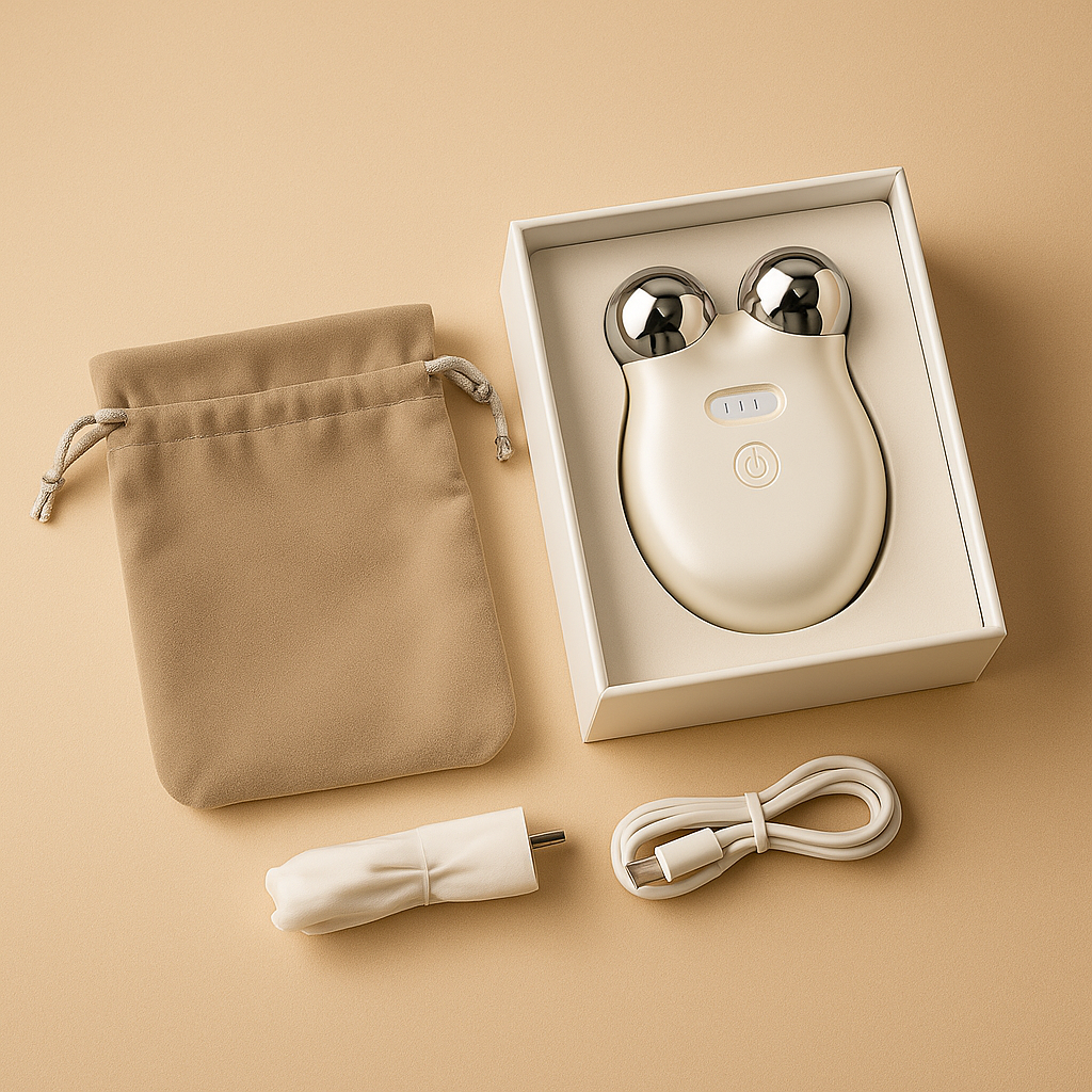 Microcurrent Facial Sculpting Device - Defined Jawline & Youthful Skin